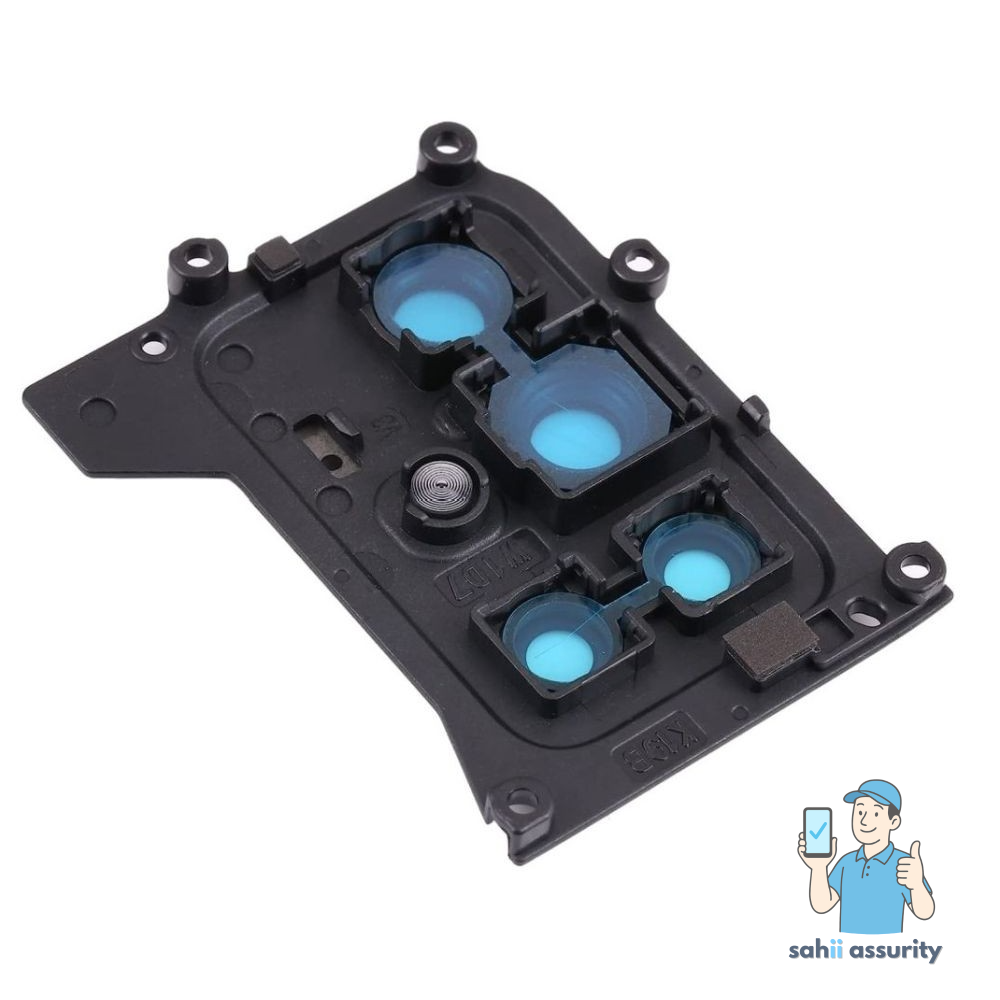 Camera Lens Glass with Frame for Xiaomi Redmi 10 Prime Blue thumbnail